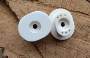 KTM White Gas Tank Mounting Grommet 1982-1984 - 54207015000 d