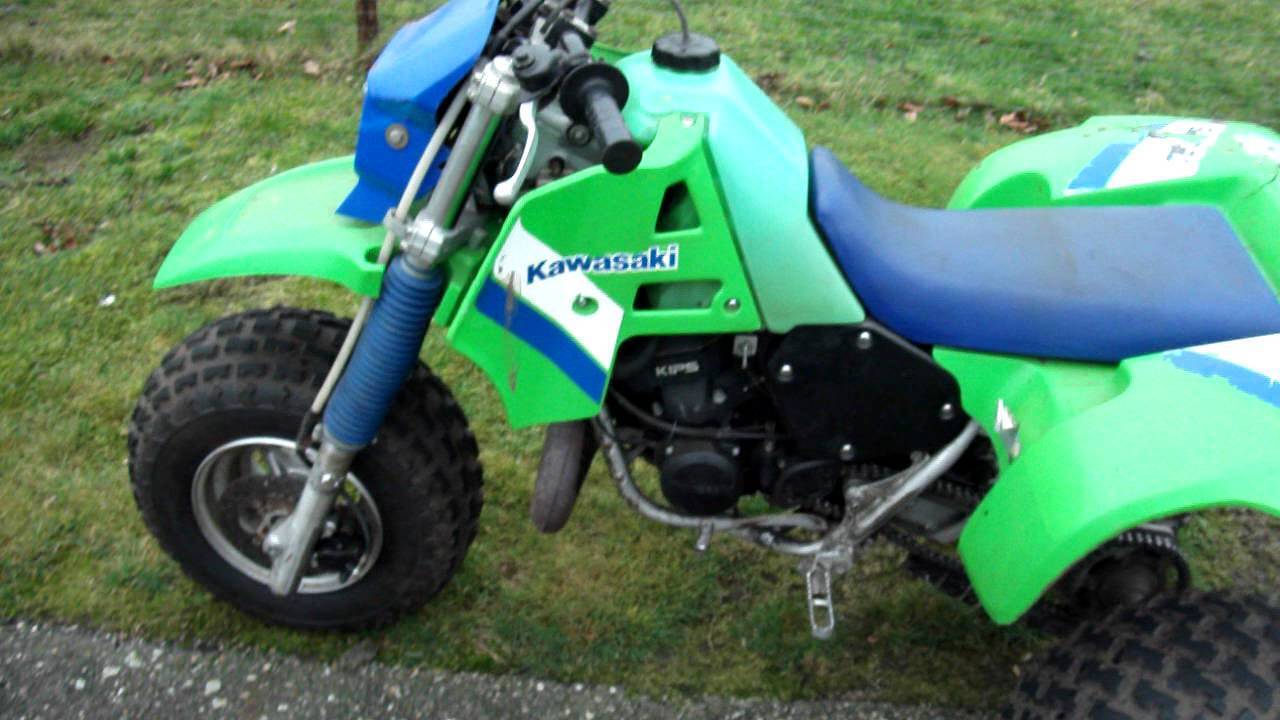 Kawasaki KIPS engine badge for 1985-87 KX125-500 1986-87 KXT Tecate 3 wheeler badge