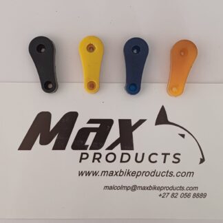 Suzuki PE175 PE250 PE400 chain slider teardrop side buffer pad sample colours