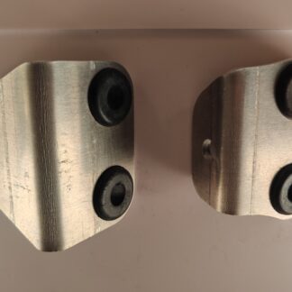 Suzuki PE250 PE400 Fuel Tank Bracket Right and Left part 4452041401 and 4453141402 top view